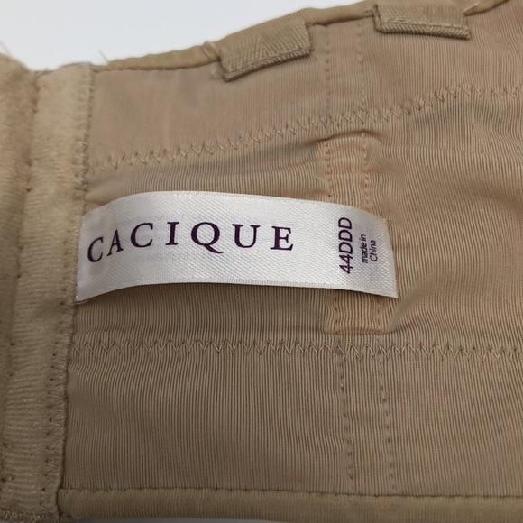 Cacique 44DDD nude strapless bra - Picture 6 of 7